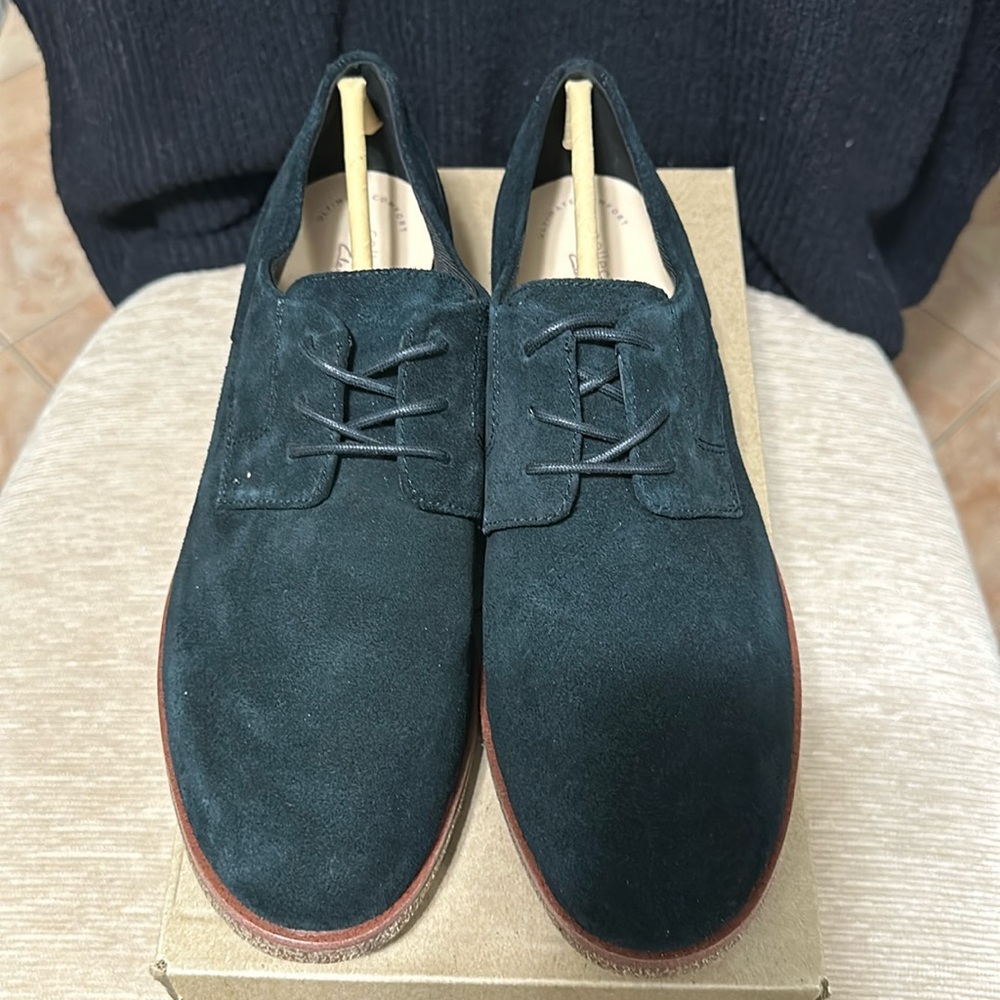 Clark’s Women’s Griffen Lane Black Suede